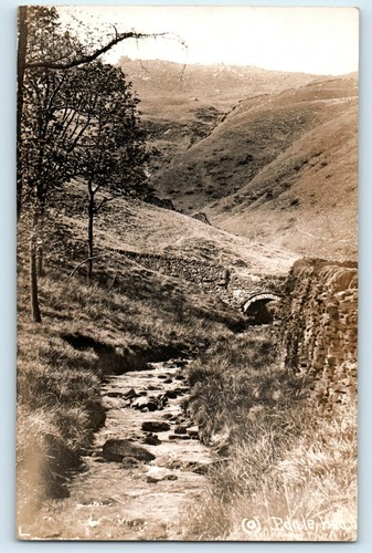 Postcard edale head rppc - postcard,