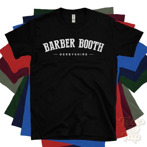 Maglietta barber booth - maglietta,