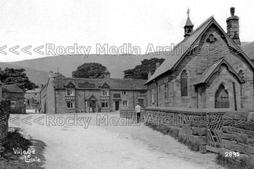 Yya the village edale - the,