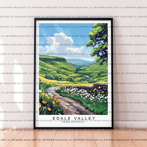 Poster peak district - peak,
