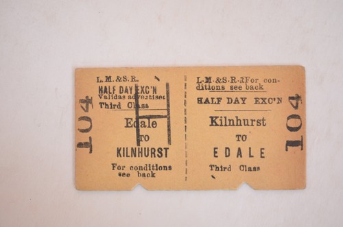 Railway ticket lms edale - lms,