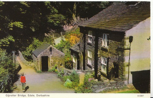 Derbyshire postcard - derbyshire,