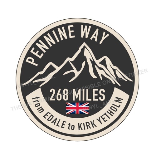 Adesivo vinile the pennine way - pennine,