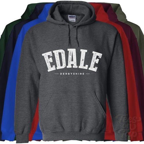 Edale derbyshire felpa con - edale,