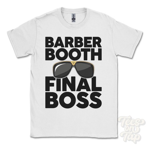 Maglietta barber booth - barber, final