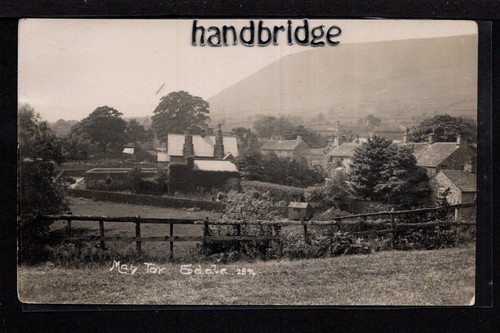 Edale village view - &, tor