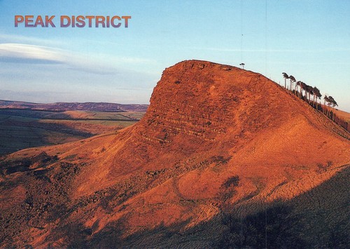 England postcard back tor vale - england,